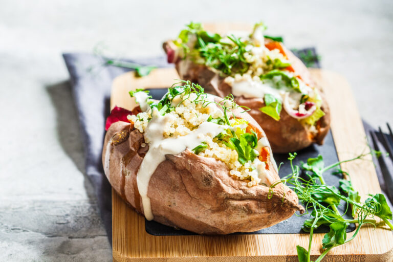 בטטות בסלטים לשבת