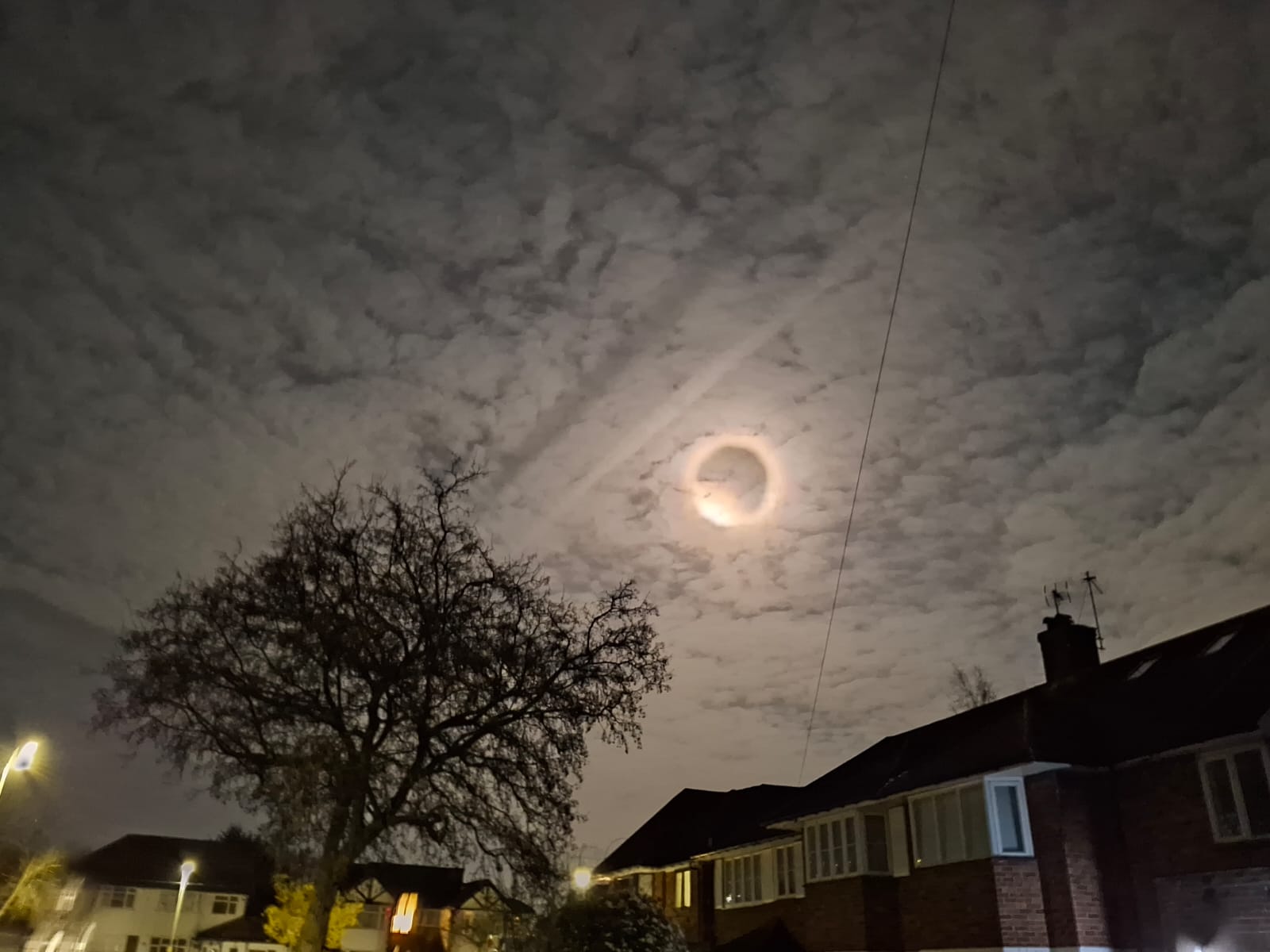 חלק מהנוף מתחת לדירת האירוח באנגליה- נעמה חי